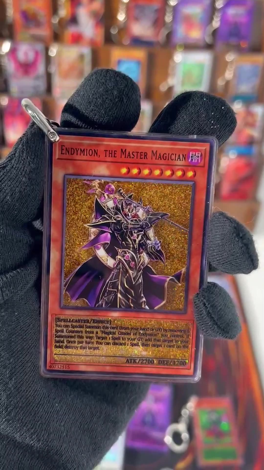 Yu-Gi-Oh! Card Quicksand Keychain
