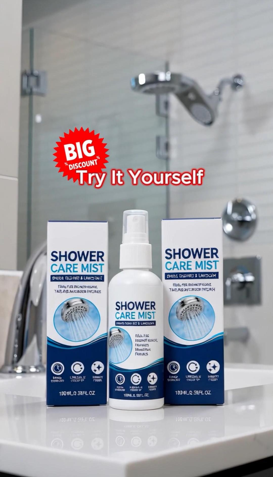 100ml Bathroom Hard‑Water Stain Cleaner Spray For Limescale Removal