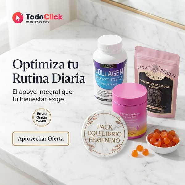 Tu rutina matinal completa en menos de 1 minuto.