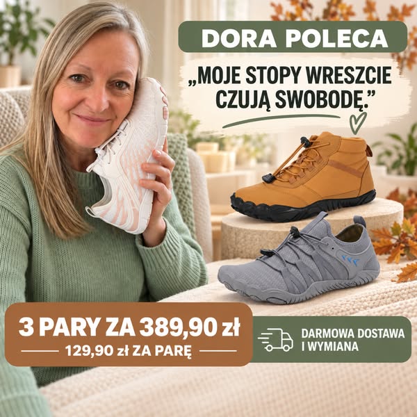 3 pary butów barefoot za jedyne 389,90 zł
