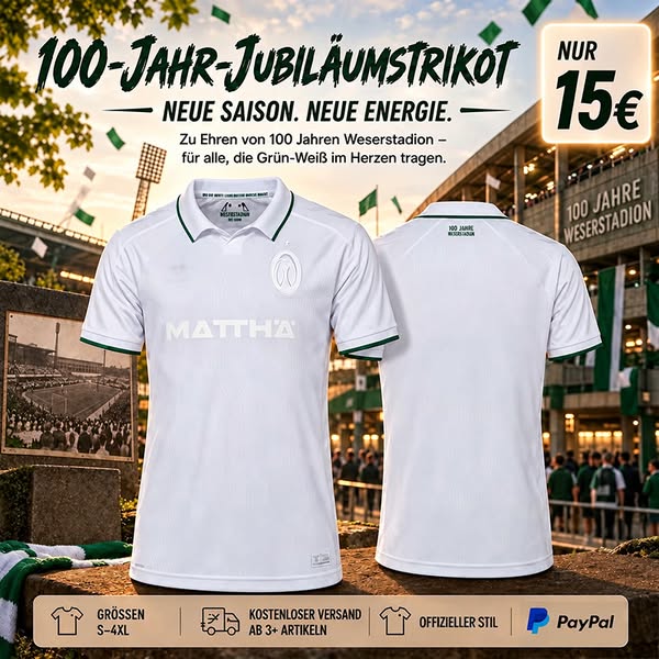 Nur 15€ – Hol dir jetzt dein Jubiläumsshirt!