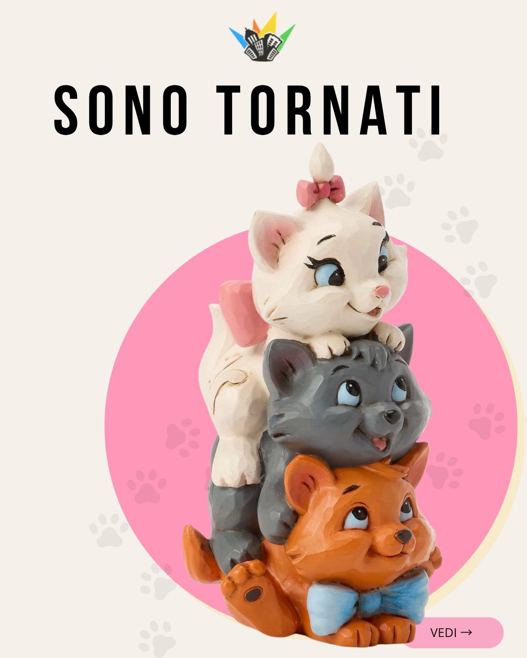 Anúncio de CITTADELREGALO.it - Statuine e oggetti da collezione Disney