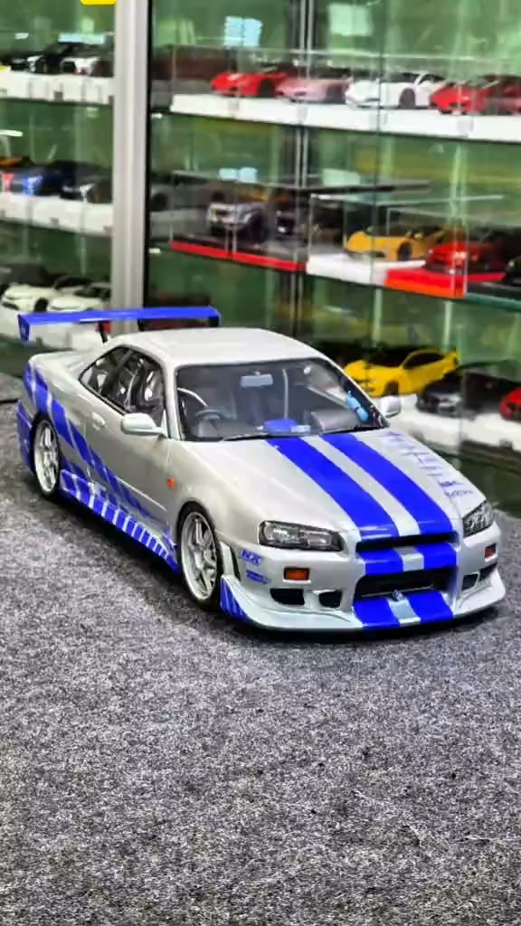 Vintage Tuner Sports Car Model