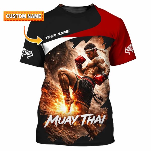 Muay Thai's Perfect Shirts Custom Name for You!