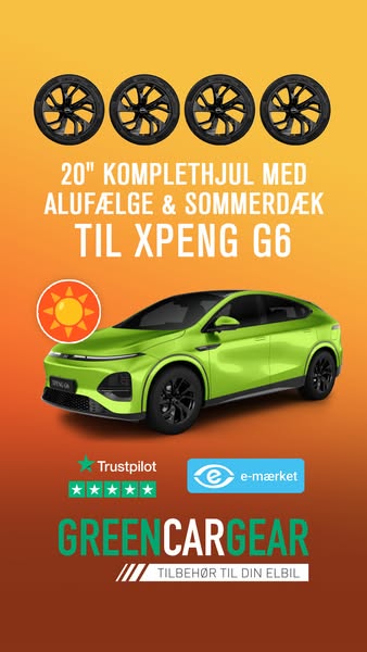 20" sommerhjul til XPENG G6