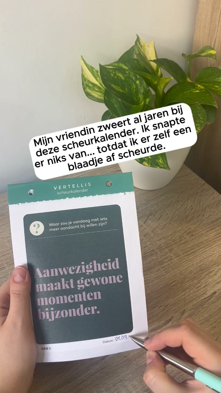Twee minuten aan de keukentafel