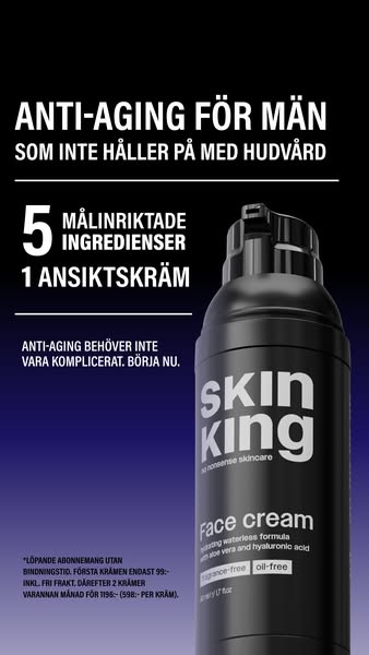 Torr hud? SkinKing håller huden återfuktad