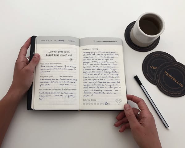Dankbaarheidsdagboek | Vertellis Chapters | Vertellis Nederland