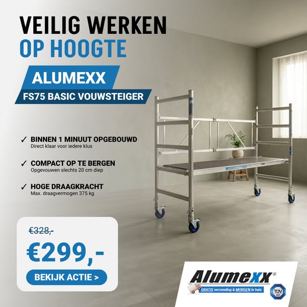 Alumexx FS75 kamersteiger