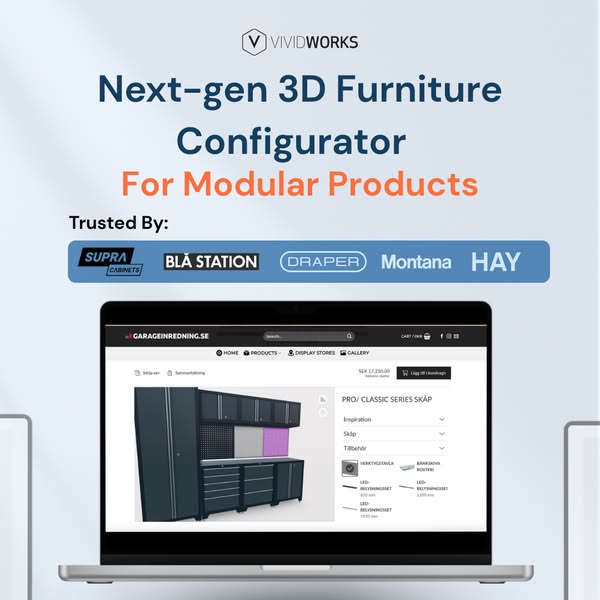 Built for Modular Furniture and Large Product Catalogs