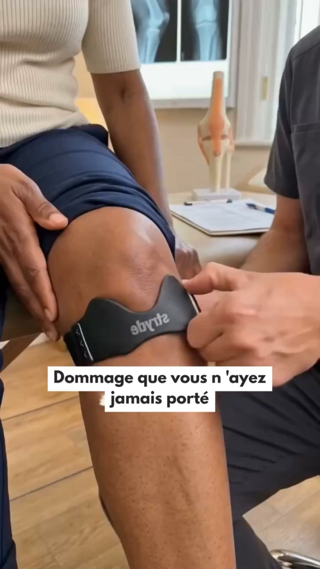 La douleur vient du tendon, pas de l'âge