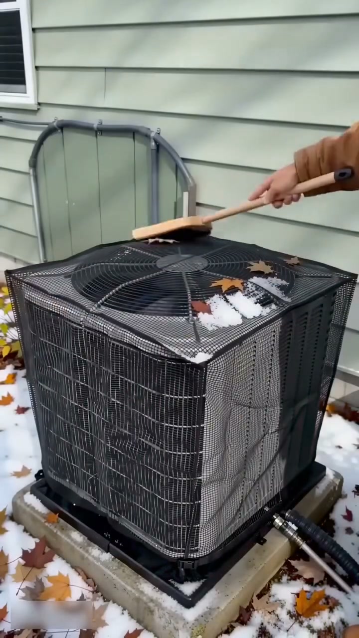 Free Shipping |Breathable Mesh AC Cover – Outdoor Air Conditioner Protection Cover