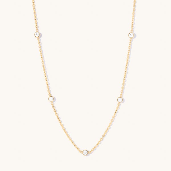 D. Louise - Touch of Sparkle Necklace - Waterproof & Tarnish Free