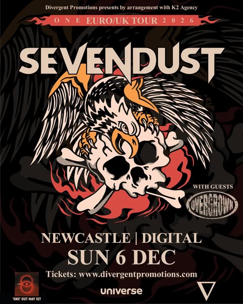 Sevendust Live in Newcastle