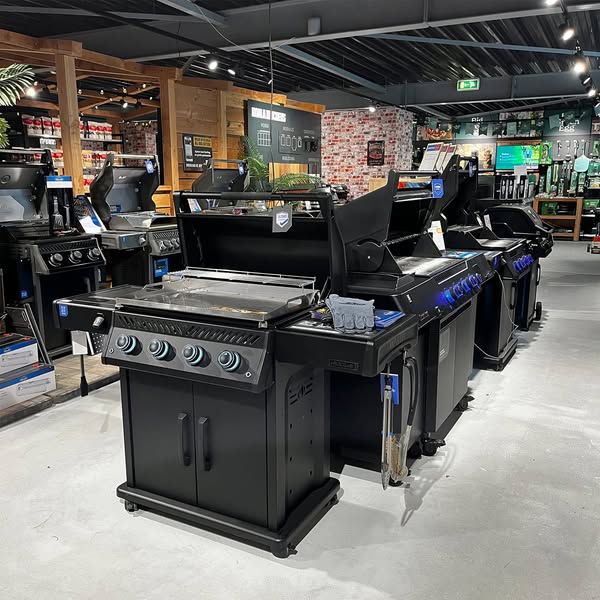 Beleef de showroom van BBQ Outside