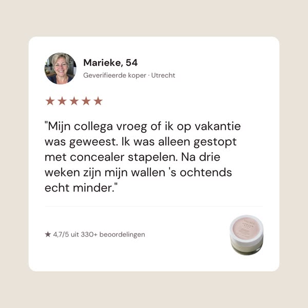 De oogverstrakker voor jouw oogzakken!