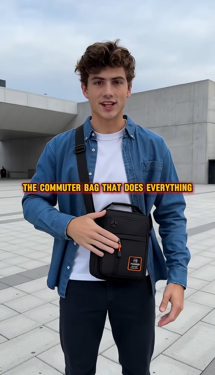 2026 Sale — Over 34200 Sold! Men's Lightweight Oxford Shoulder Crossbody Bag｜Water-resistant Multi-Pocket Commuter Sling Bag