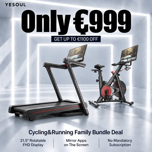 BUILD YOUR HOME GYM FOR JUST €1,099