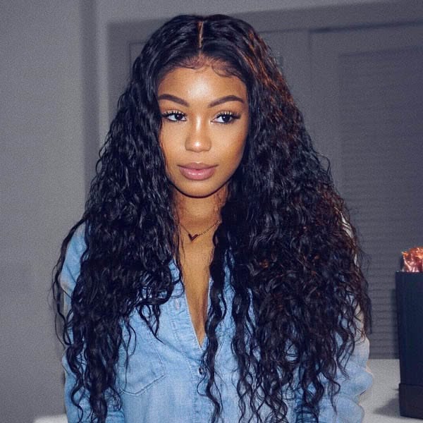 $162 Teaira Style Gorgeous Wet Wavy 360 Lace Wigs, Indian Remy Human Hair, Pre-Plucked Hairline,Removable