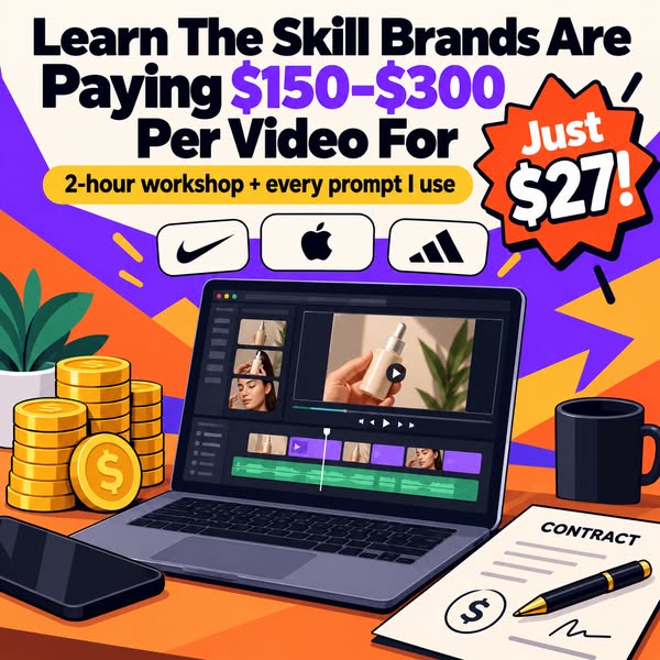 [$27] Create AI UGC Videos