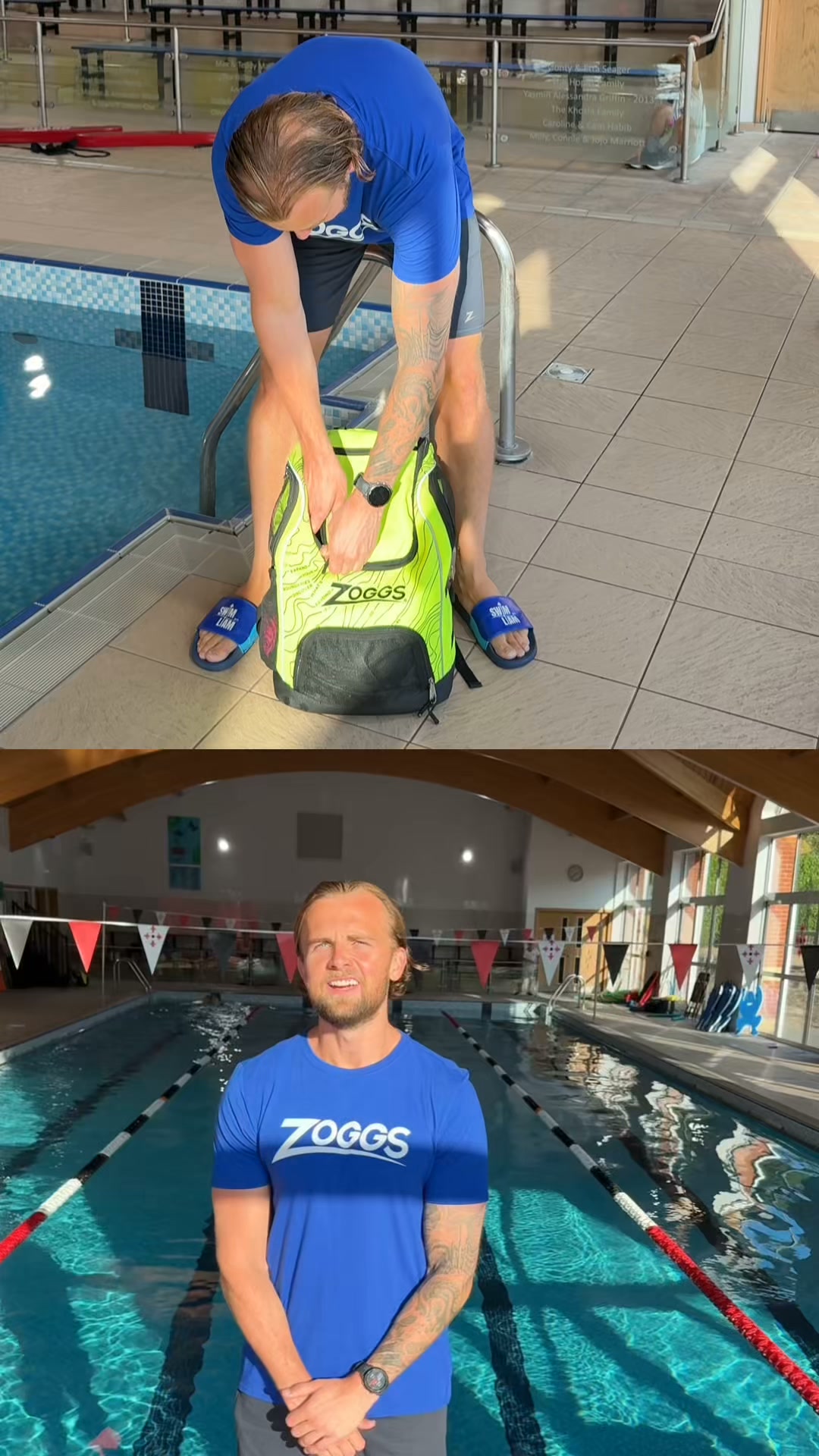 From goggles to swimwear, swim teacher Liam shares his Zoggs essentials for your little ones!