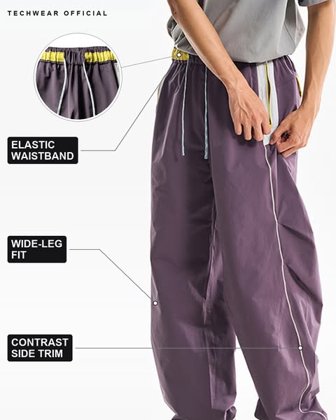 Elastic Waistband, Flat Drawcord