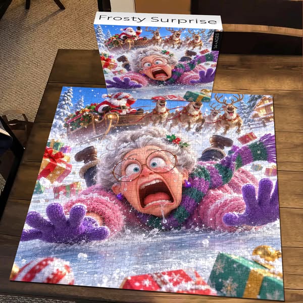 Frosty Surprise Jigsaw Puzzle 1000 Pieces