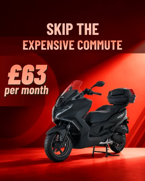 Own a Scooter from Just £63/Month