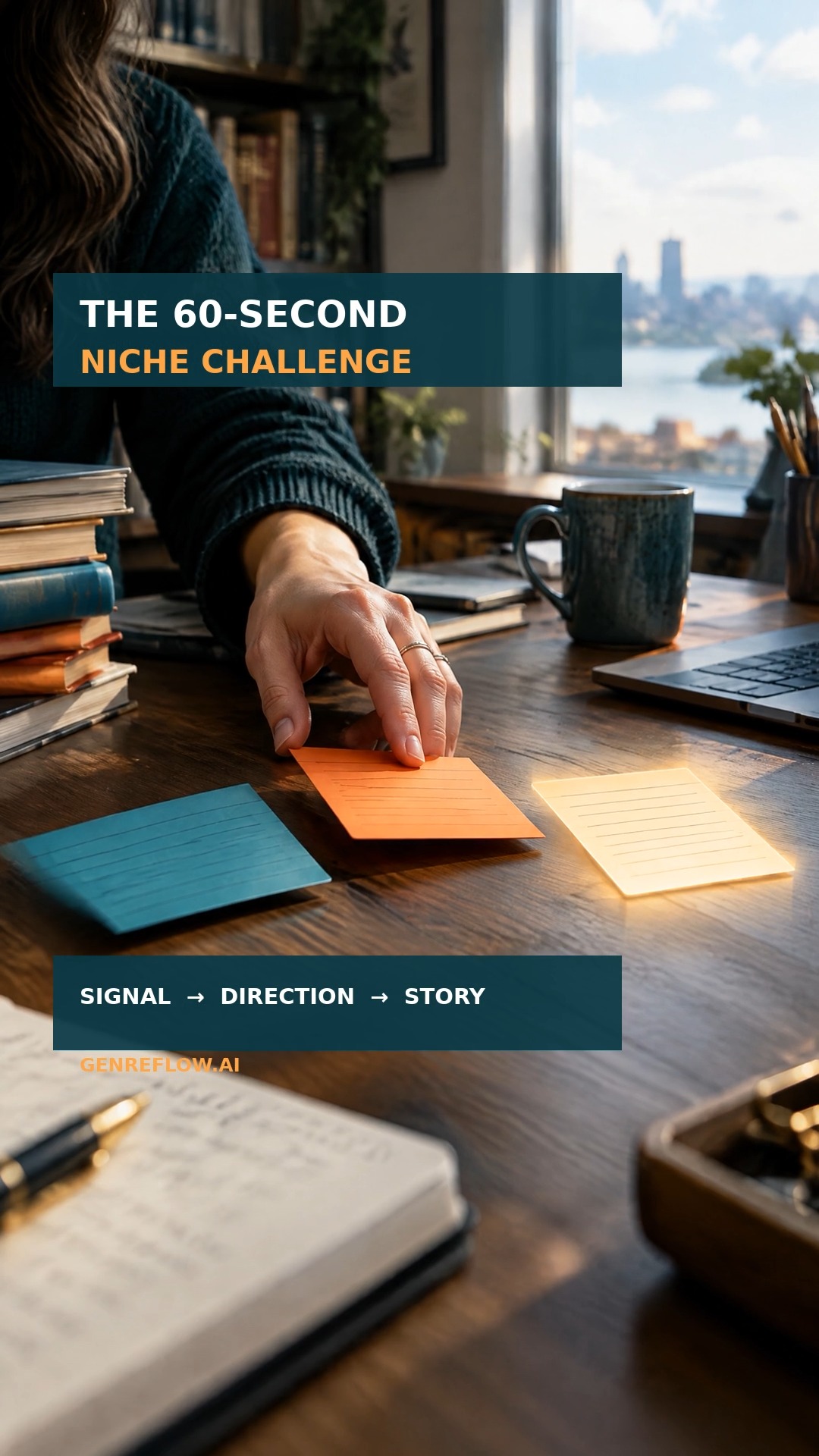 The niche-to-story challenge.