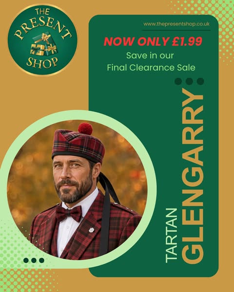Tartan Glengarry Hat