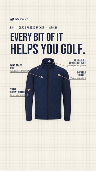 Craze padded jacket, £79.99