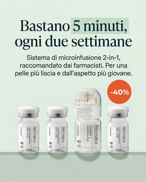 Microinfusione viso, a casa
