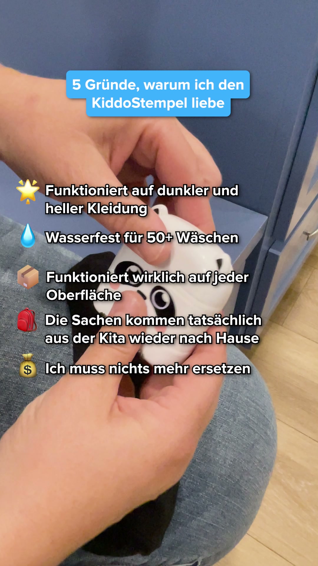 Nie wieder Sachen in der Kita verlieren