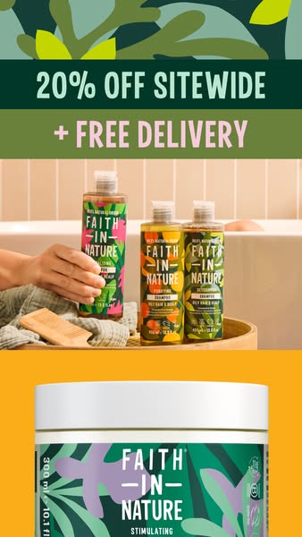 20% OFF + FREE DELIVERY