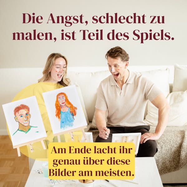 Eure nächste kreative Date Night - Das Paint Your Partner Set