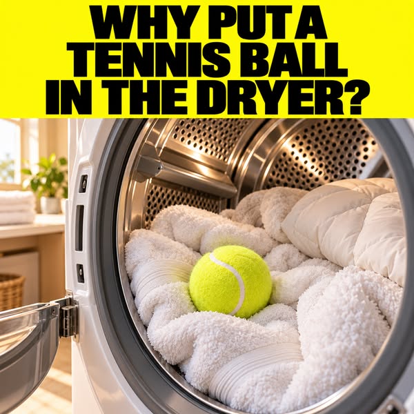 Why Put Tennis Balls in a Clothes Dryer
