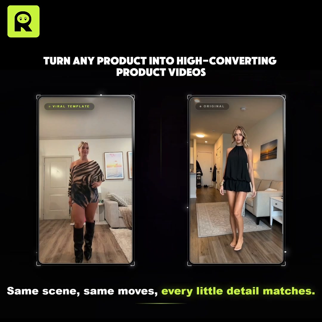 Rooko AI: Recreate Viral Videos in One Click