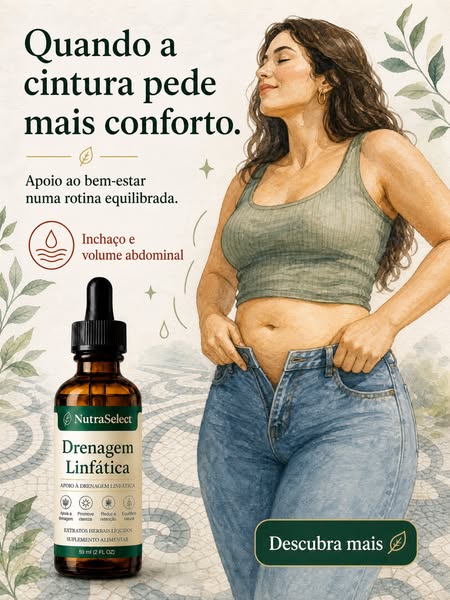 Menos inchaço, mais leveza em cada gota.