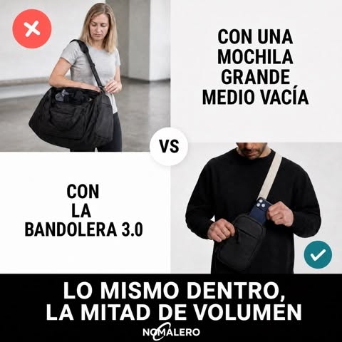 La bandolera antirrobo más completa