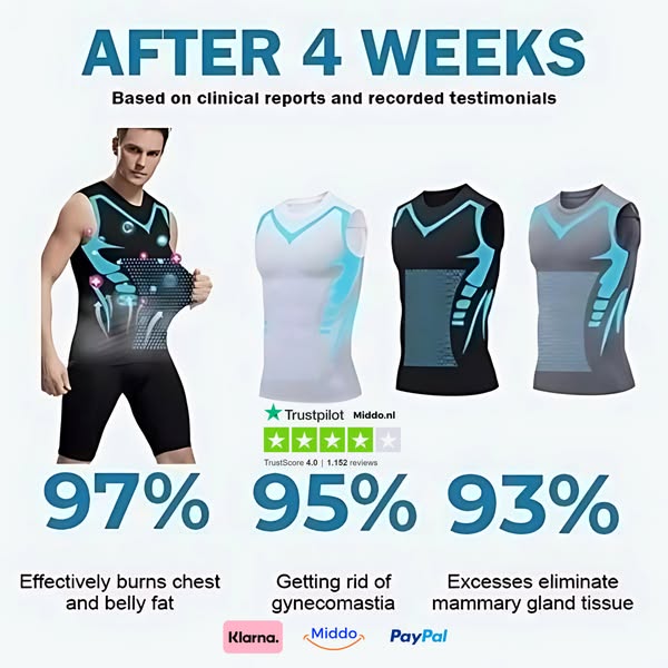 Black Friday (2+1 of 3+3 GRATIS): Verberg ManBoobs & Buikje in Seconden!