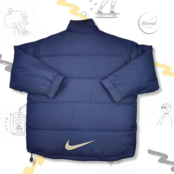 Vintage Nike 90s Puffer (XL)