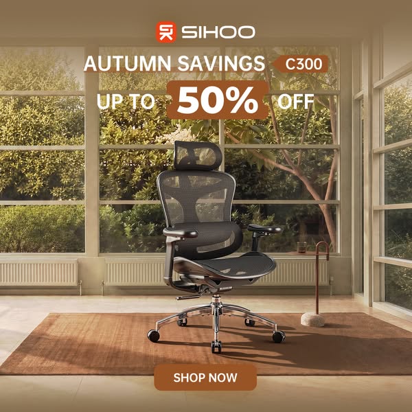Sihoo Autumn Savings: Up to 50% Off