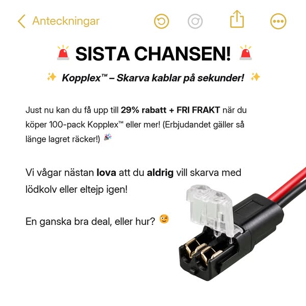 Nedsatt pris månaden ut