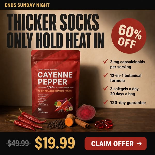 Thicker Socks Only Hold The Heat In