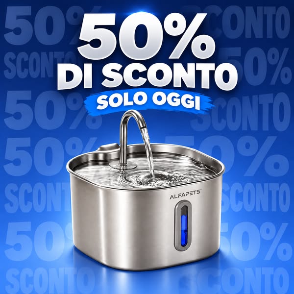 50% di SCONTO + 2 REGALI!
