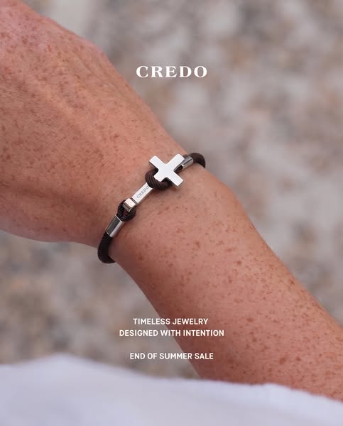 Women's Rope Cross Bracelet