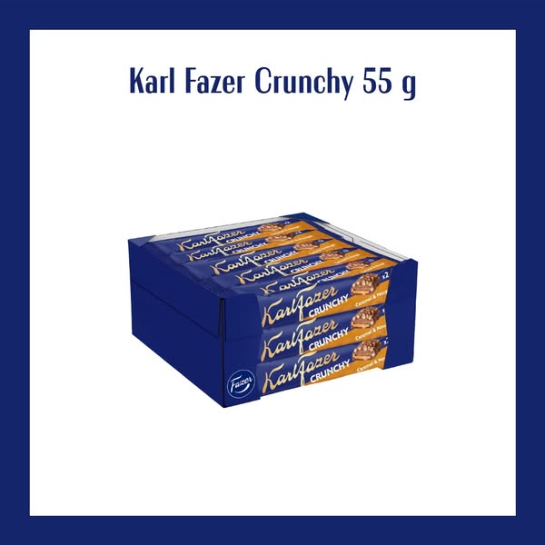 Karl Fazer Crunchy 55 g