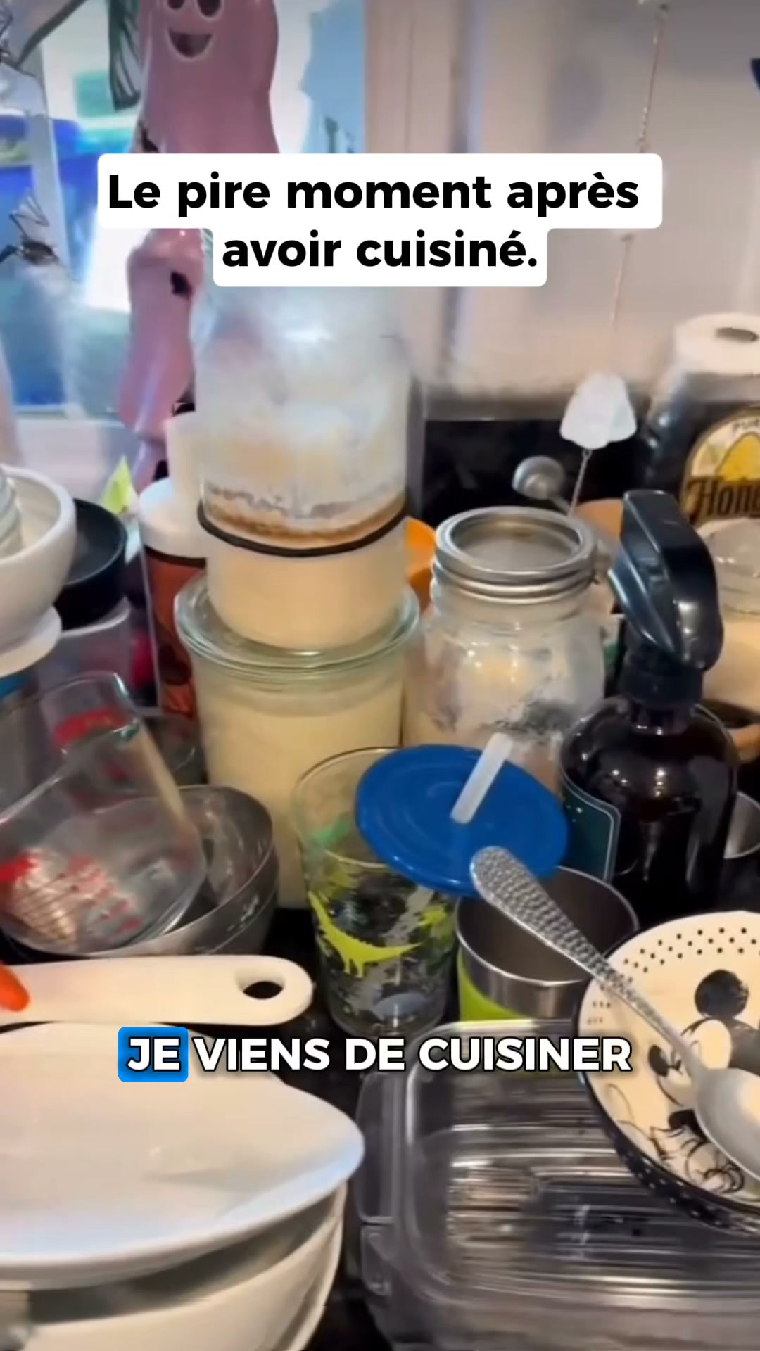 Toute la cuisine, un seul chiffon