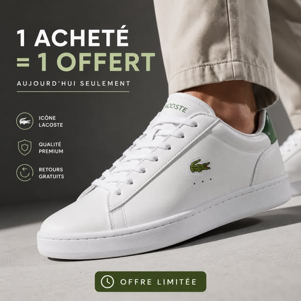1 acheté = 1 offert