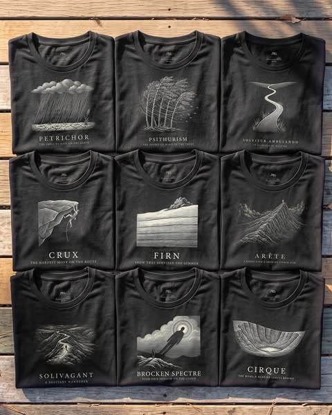 Engraved on Black Cotton